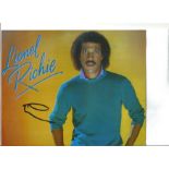 Lionel Richie signed 10x8 colour photo, rushed squiggly autograph, priced accordingly. Good