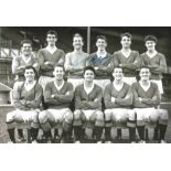 JOHN GREIG 1963, football autographed 12 x 8 photo, a superb image depicting Rangers players