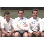 TOTTENHAM 1960, football autographed 12 x 8 photo, a superb image depicting Tottenham's Eddie