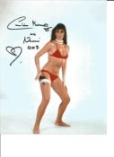 Caroline Munro as Naomi signed 10x8 colour photo from James Bond. Good Condition. All autographs are