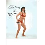 Caroline Munro as Naomi signed 10x8 colour photo from James Bond. Good Condition. All autographs are