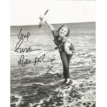 Susan Hampshire signed 10x8 black and white photo. Good Condition. All autographs are genuine hand