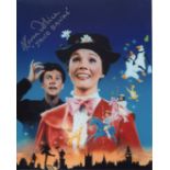Mary Poppins. 8x10 photo from one of the great Disney movies, Mary Poppins, signed by actress
