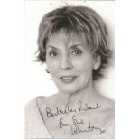 Sue Johnston signed 6x4 black and white photo dedicated. Susan Johnston, OBE (née Wright; born 7