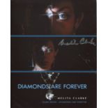 007 James Bond girl Melita Clarke signed Diamonds Are Forever 8x10 photo. Good Condition. All