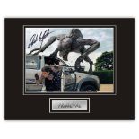 Stunning Display! Primeval Andrew Lee Potts hand signed professionally mounted display. This