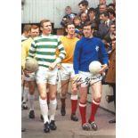 JOHN GREIG 1969, football autographed 12 x 8 photo, a superb image depicting the Rangers captain and