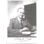 Richard Todd signed 6x4 black and white photo. Good Condition. All autographs are genuine hand