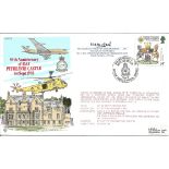 50th Anniversary of RAF Pitreavie Castle 1st Sept 1988 signed FDC No. 158 of 500. Signed by The Duke