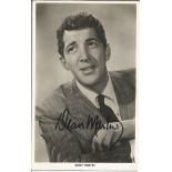 DEAN MARTIN (1917-1995) Actor & Singer signed vintage Postcard . Good Condition. All autographs