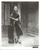 Alice Faye signed 10x8 black and white photo. Dedicated. Good Condition. All autographs are