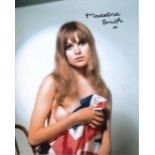 007 Bond girl. Bond girl Madeline Smith signed sexy busty 8x10 photo. Good Condition. All autographs