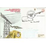 25th Anniversary of the Radio Engineering Unit RAF 15th April 1975 signed Pack of 3 FDC. Signed by
