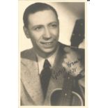 George Formby signed 6x4 vintage photo. Good Condition. All autographs are genuine hand signed and