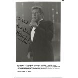 Michael Crawford signed 8x5 black and white photo dedicated. Michael Patrick Smith, CBE (born 19