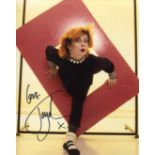 Toyah Wilcox actress and pop star Toyah signed 8x10 photo. Good Condition. All autographs are