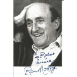 Ron Moody signed 6x4 black and white photo dedicated. Ron Moody (born Ronald Moodnick; 8 January