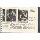Sport Collection autograph book 25 signatures includes great names such as Ray Reardon, Bobby