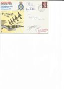 RAF Black Arrows multiple Commanding officers cover. 111 Sqn cover rare variety signed by nine