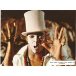 Geoffrey Holder signed 10x8 colour photo as Baron Samedi. Good Condition. All autographs are genuine