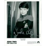 Blowout Sale! Star Trek Nicole DeBoer hand signed 10x8 photo. This beautiful hand signed photo