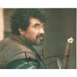 Miltos Yerolemou signed 10x8 Game of Thrones colour photo. Miltos Yerolemou is a British actor