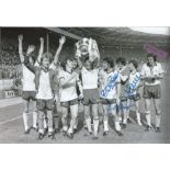 ARSENAL 1979, football autographed 12 x 8 photo, a superb image depicting players celebrating with