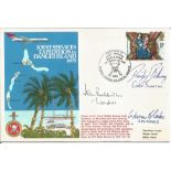 Joint Services Expedition to Danger Island 1975 signed FDC No. 152 of 911. Signed Alan Baldwin,