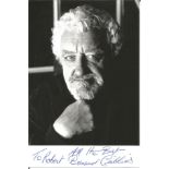 Bernard Cribbins signed 6x4 black and white photo dedicated. Bernard Joseph Cribbins, OBE (born 29