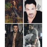Blowout Sale! Lot of 4 sci-fi / fantasy tv shows hand signed 10x8 photos. This beautiful lot of 4