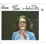 Sue Nicholls signed 6x5 colour photo. Susan Yvette Nicholls (born 23 November 1943) is an English