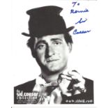 Sid Caesar signed 10x8 black and white photo. Dedicated. Good Condition. All autographs are