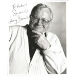Harry Secombe signed 10x8 black and white photo. Dedicated. Good Condition. All autographs are