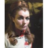 Space 1999 science fiction TV series photo signed by actress Catherine Schell. Good Condition. All