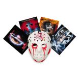 Kane Hodder Friday 13th hand-signed Jason Voorhees mask. Hand-Signed by Kane Hodder, who played