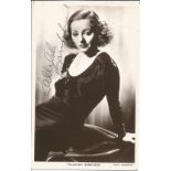 TALLULAH BANKHEAD (1902-1968) Hollywood Actress signed vintage Postcard . Good Condition. All