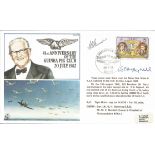 41st Anniversary of the Guinea Pig Club 20 July 1982 signed FDC. Signed by Sqn Ldr G. H. Bennions,