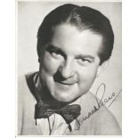 Donald Peers signed 10x8 vintage photo. Good Condition. All autographs are genuine hand signed and