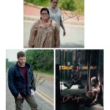 Blowout Sale! Lot of 3 The Walking Dead hand signed 10x8 photos. This beautiful lot of 3 hand signed