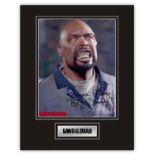 Stunning Display! Land Of The Dead Eugene Clark hand signed professionally mounted display. This