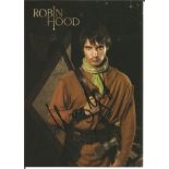 Harry Lloyd signed 6x4 Robin Hood colour photo. Harry Charles Salusbury Lloyd is an English actor.