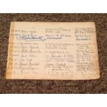 Kenneth Connor and Bernhard Bresslaw signed Hotel guest page interesting item. Kenneth Connor,