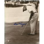 Ben Hogan signed 10x8 black and white photo. William Ben Hogan (August 13, 1912 - July 25, 1997) was