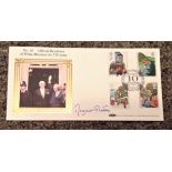 Margaret Thatcher signed FDC No 10 Official Residence of Prime Ministers for 250 years PM 10 Downing