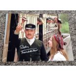 Sally Thomsett and Bernard Cribbins signed 10x8 colour photo pictured in the 1970 film The Railway