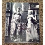 Bernard Cribbins and Barbara Windsor signed 10x8 black and white photo. Bernard Joseph Cribbins, OBE