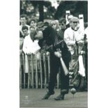 Gary Player signed 10x8 black and white photo limited edition 05/50 from the Gary Player foundation.