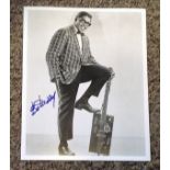 Bo Diddley signed 10x8 black and white photo. Ellas McDaniel (born Ellas Otha Bates; December 30,