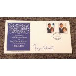 Margaret Thatcher signed FDC The Royal Wedding The Marriage of The Prince of Wales and Lady Diana