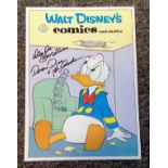 Tony Anselmo signed 13x10 Walt Disneys Comics and Stories Donald Duck Print. Tony Anselmo (born